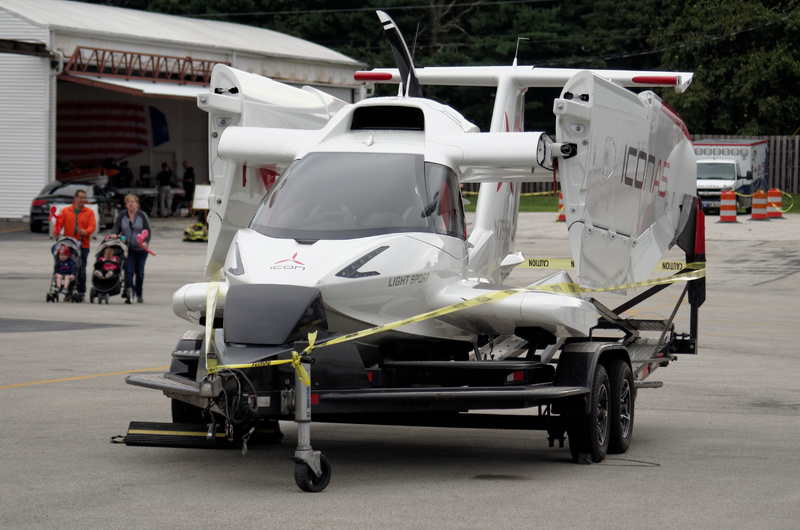 Icon A5 amphibious light sport plane.